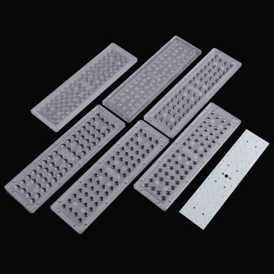 Silikon Contalı ve Çoklu Işın Açılı 56W LED Lens Dizisi
