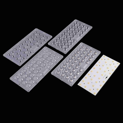 Renk sıcaklığı 3000K-6000K ile otopark için 100W LED sokak lambası bileşenleri