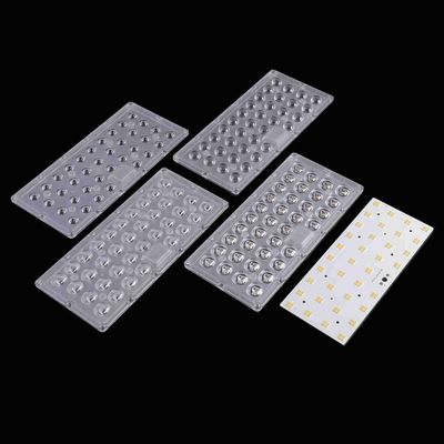 Park Alanı 100W Renkli 3000K-6000K LED Sokak Işığı Bileşenleri Yol Işığı