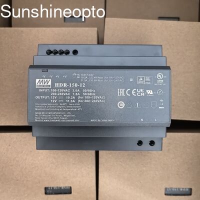 120-135W Constant Current LED Power Supply with Adjustable DC Output Voltage and DIN Rail Mountable