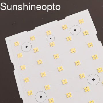 150W SMD 3030 LED PCB Board LED Sokak Işığı Modülü için 91% Aktarım Optik Array Lens