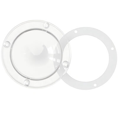 Yüksek Tavan Işıkları için 88mm 120° PC LED Lens Kapağı %91 Işık Geçirgenliği OEM ve ODM Üreticisi