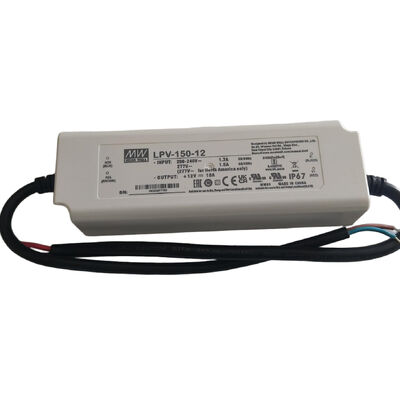 Meanwell 120W 12V IP67 Su geçirmez LED Sürücü Sabit Voltajlı Güç kaynağı