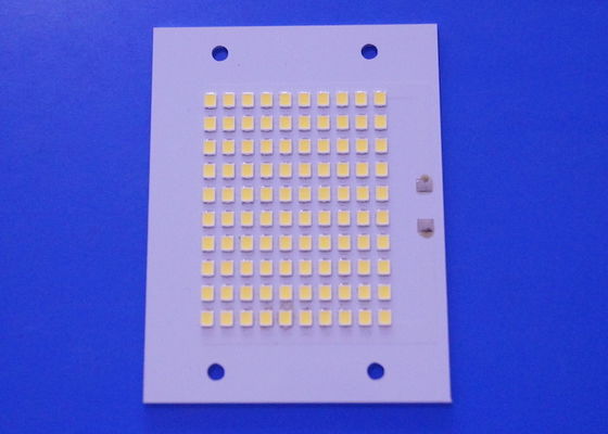 50W 2835SMD LED PCB Kartı 10 Seri 10 Paralel Projektör Işık Modülü, Sokak Aydınlatması İçin