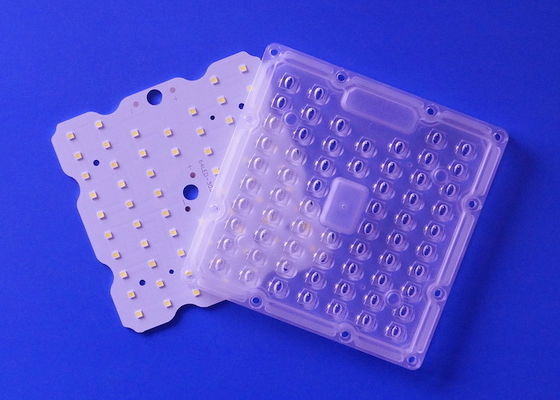 3030 SMD LED PCB Module , Led Light Fittings 64 LED 3030SMD 1W Optical Grade PC Material