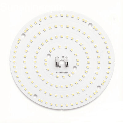 Yüksek Bay Lensli 100W 3030 LED PCB Modülü Endüstriyel Yüksek Bay Aydınlatma için% 92 Işık Geçirgenliği PC Optik Lens