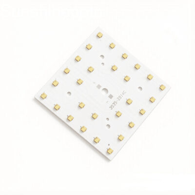100 × 100mm 50W SMD3535 Optik PC Lensli LED PCB Kartı Yol ve Kamu Aydınlatma Güçlendirme Modülü OEM Üreticisi