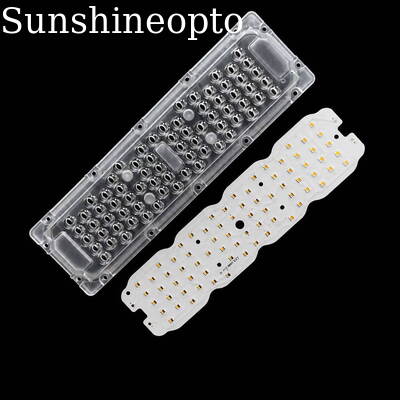 60W 72 adet SMD 3030 LED Sokak Aydınlatma Modülü, 80×150 Derece Işın Açısı ile