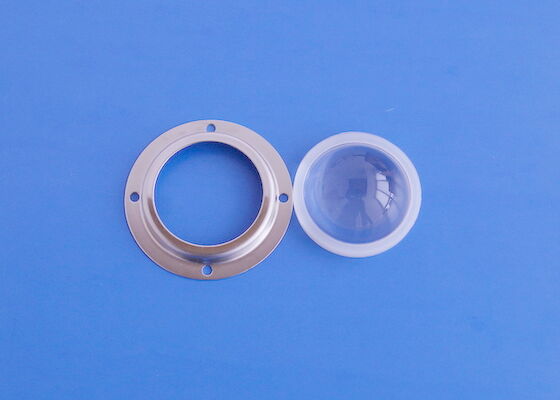 10w 20w 30w LED için 50mm Dia COB Cam Lens 28mm Yükseklik