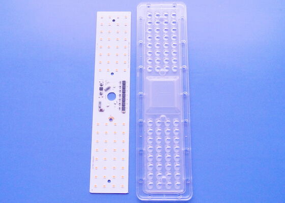 50W 3030SMD 380-780mm LED Tam Spektrum Modülü 157X85 Derece