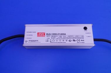 Su geçirmez 120W Meanwell sürücü Alüminyum kasalı Sabit Akım LED Güç Kaynağı