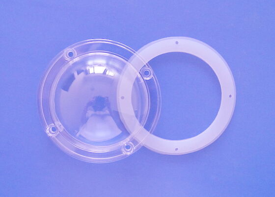100MM Dia% 91 Geçirgenlik Şeffaf PC Kapağı 50W 100W COB Lens