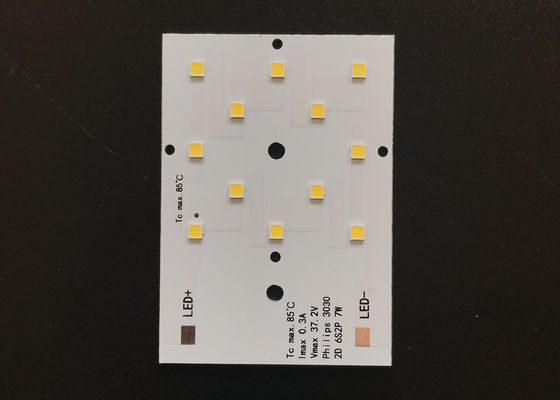 Özel Uygulamalar için 1.5mm Kalınlık ve 50*70mm Boyutunda 7W SMD 3030 LED PCB Kartı