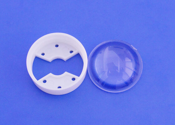 1-3W LED için 60 Derece Plano Dışbükey Lens Bridgelux 23mm Temizle