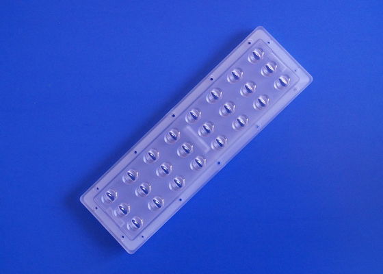 PCB Modülü LED Sokak Işık Lensi SMD5050 50X145 Derece Optik PC