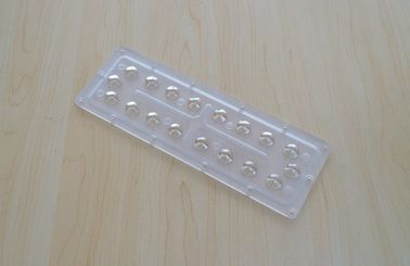 Yol lambası için Yüksek Verimli Led Kolimatör Sokak Işık Lensi