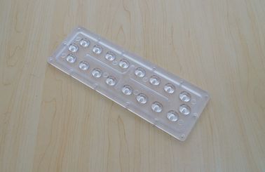 Led Asimetrik Sokak Lensi 18W Sokak Lambası 4 Araç Şeritleri 235x80x5mm