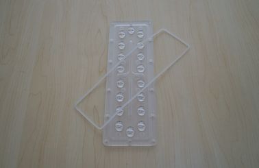 Yol Lambası 154 X 79 Derece için optik PC Led Reflektör Lens Dizisi