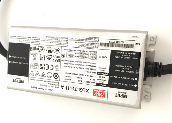 36V 100W Sabit Akım Güç Kaynağı IP65 Yüksek Bay Işık İçin Suya Dayanıklı