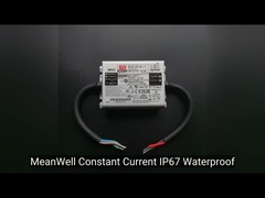 MeanWell Sabit Akım IP67 Su geçirmez Işık Sürücüsü XLG-20-H 18-30V 0.7A 21W