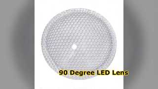 1W 3W Edison SSC için 90 Derece LED Lens